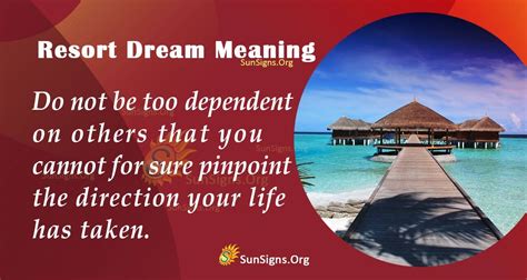 resort to meaning.
